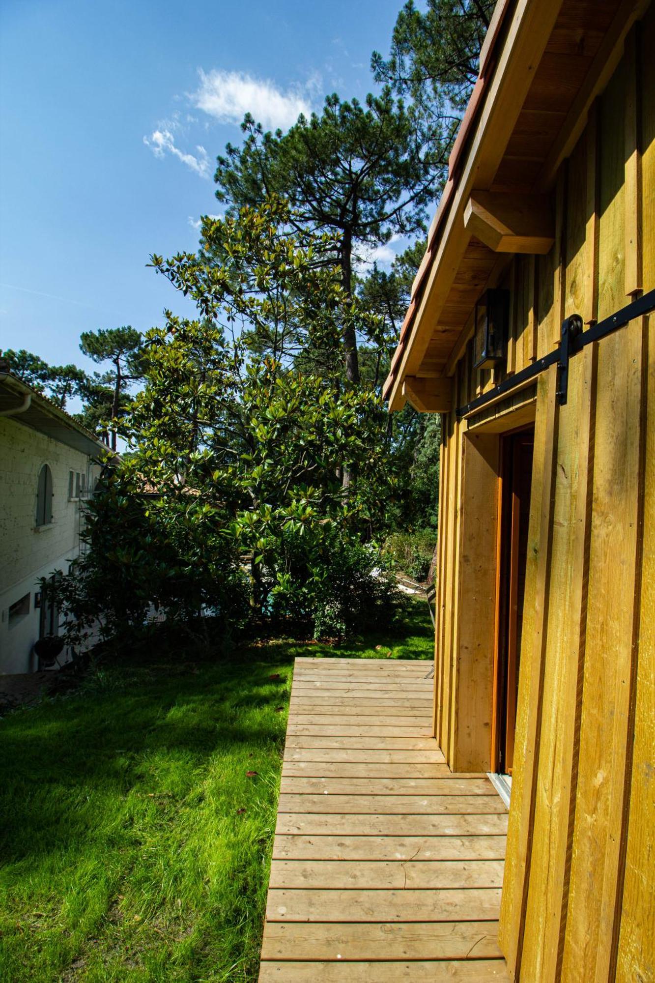 Cabane Foret Proche Plage Pyla-sur-Mer Eksteriør billede