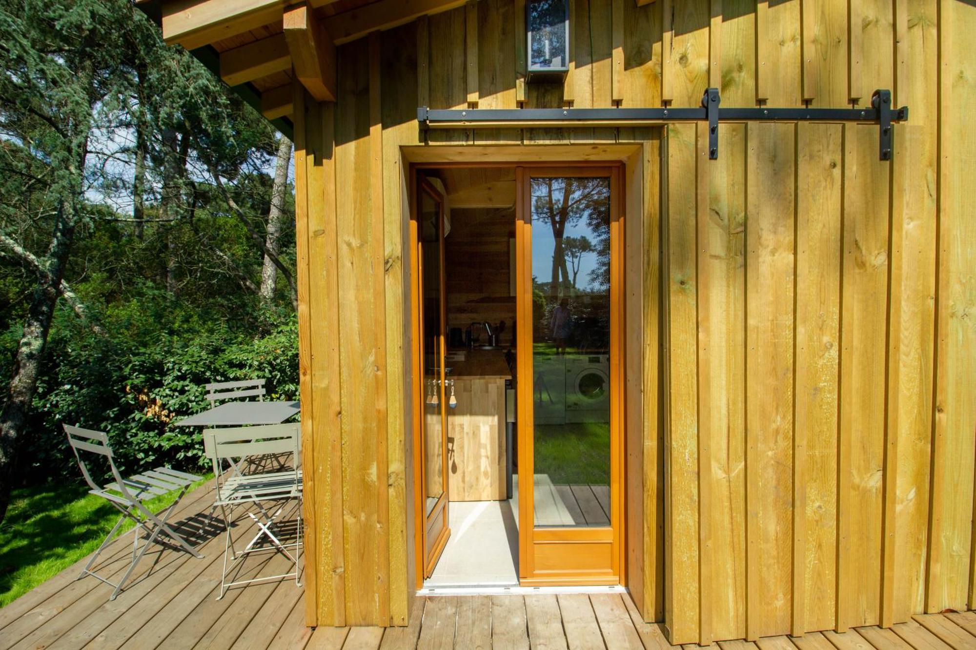 Cabane Foret Proche Plage Pyla-sur-Mer Eksteriør billede