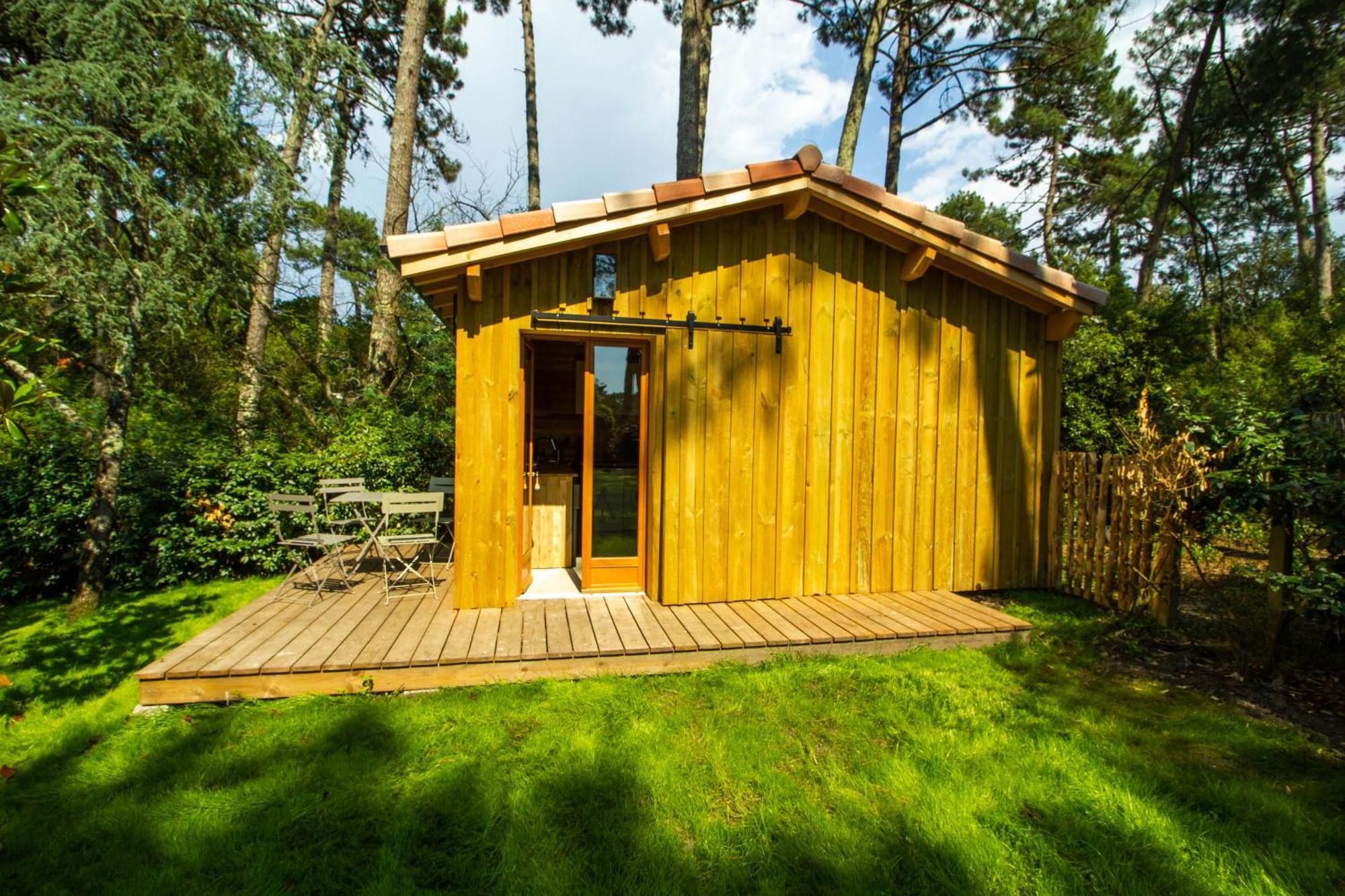 Cabane Foret Proche Plage Pyla-sur-Mer Eksteriør billede